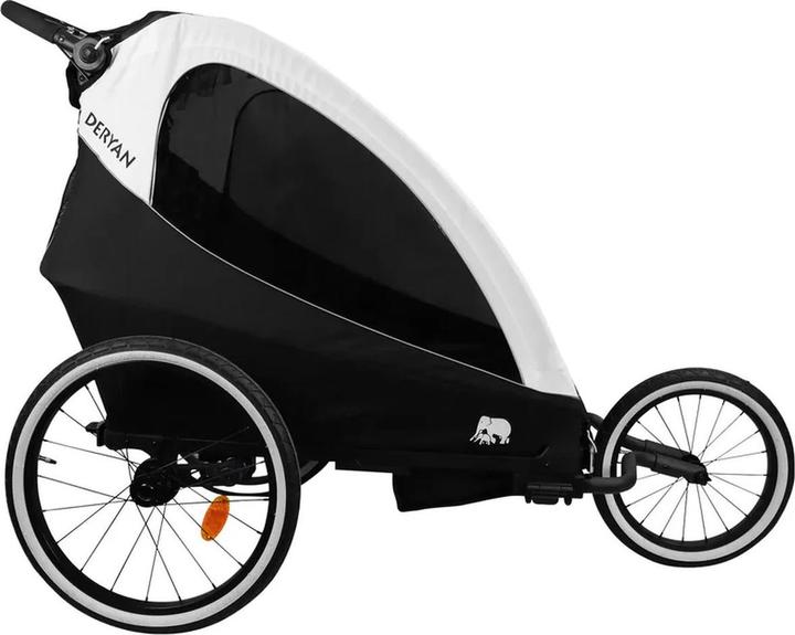 Image du produit Deryan 3in1 Fahrradanhänger für 2 Kinder