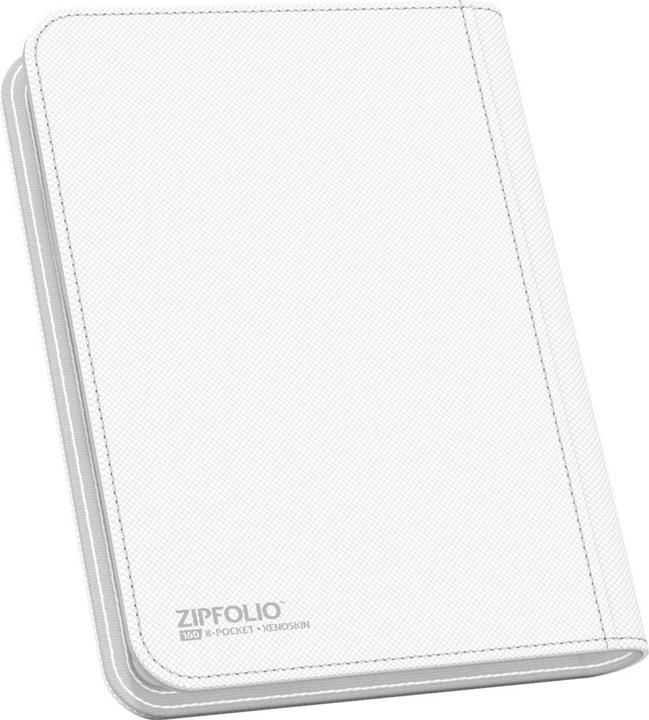 Produktbild Ultimate Guard UGD010352 - Zipfolio 160 – 8-Pocket Xenoskin Kartenmappe, weiss