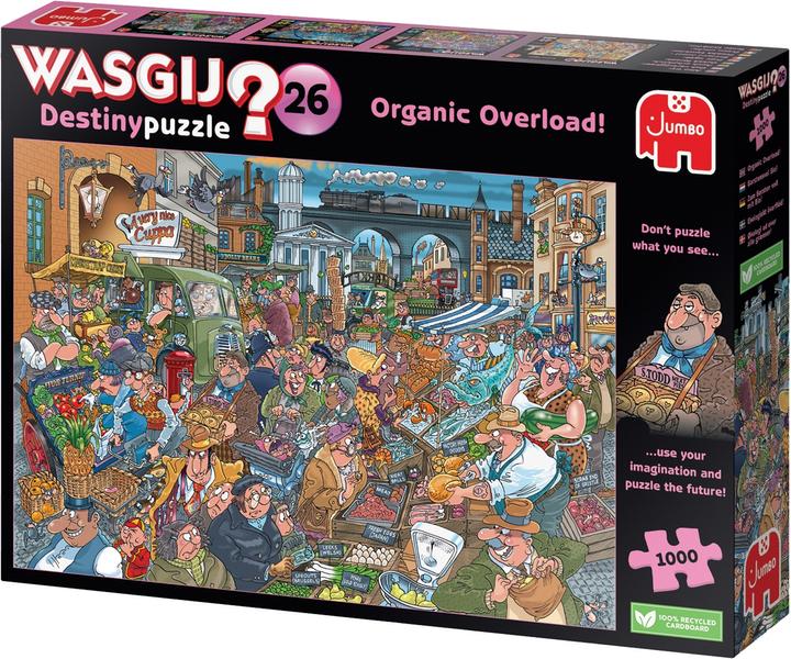 Produktbild Jumbo Wasgij Destiny 26 - Organic Overload! - 1000pcs (1000 Teile)