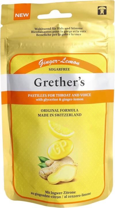 Image du produit Grethers Ginger Lemon Past o Z Btl 110g