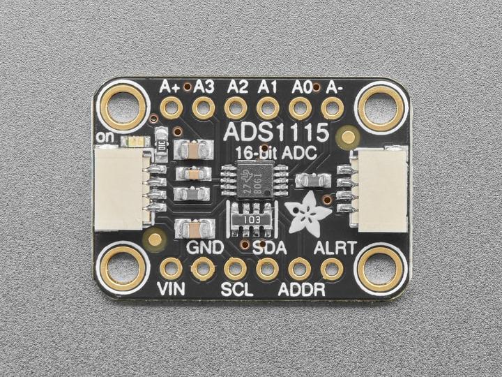 Immagine prodotto Adafruit ADS1115 16-Bit ADC 4 Ch. con amplificatore di guadagno (Estensione)