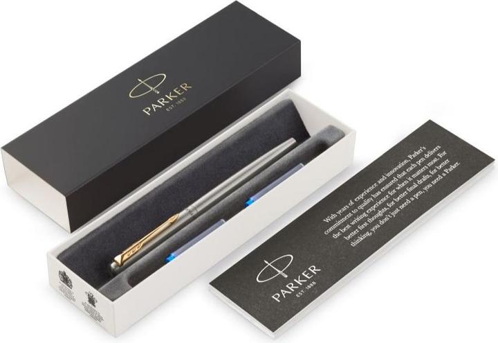Produktbild Parker Jotter (Edelstahl, Gold, Schwarz, 1 x)