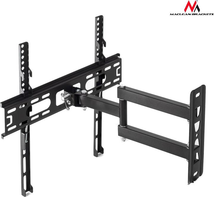 Immagine prodotto Maclean MC-761 - Supporto VESA per monitor/TV, 26-55", nero, 30 kg (Muro, 55", 30 kg)