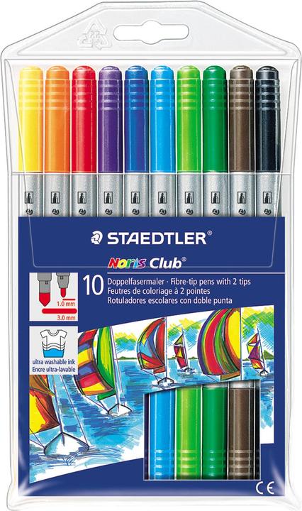 Actual product image Staedtler Faserschreiberetui 10ST Noris sortiert (10 x)