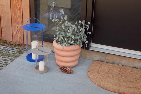 Image du produit Oyoy Living - Maki Lantern L - Bleu Optique (L300488) (26 x 26 x 49 cm)