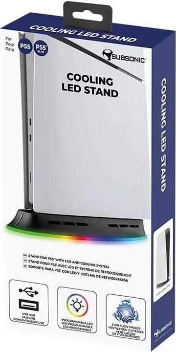 Produktbild Subsonic Cooling LED stand for PS5 and PS5 Slim (PS5)