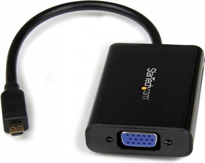 Image du produit StarTech Micro HDMI Vers VGA Avec Audio (Numérique -> Analogique)