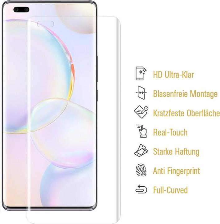 Actual product image Protectorking 6x 9H Panzerglas flexibel HD Klar (6 Piece, Honor 50 Pro)