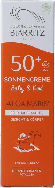 Image du produit Laboratoires de Biarritz Alga Maris (Crème solaire visage, SPF 50+, 50 ml, 88 g)