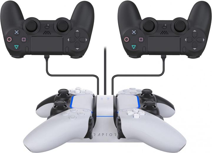 Image du produit Raptor Gaming CS200 Double station de charge (PS5)