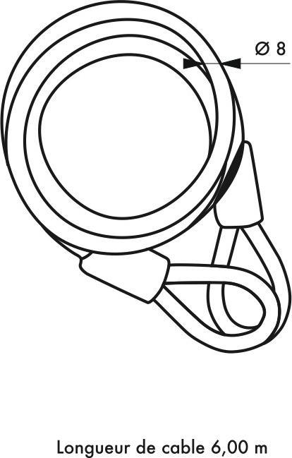 Immagine prodotto Thirard Cavo TWISTY 6 m, 8 mm