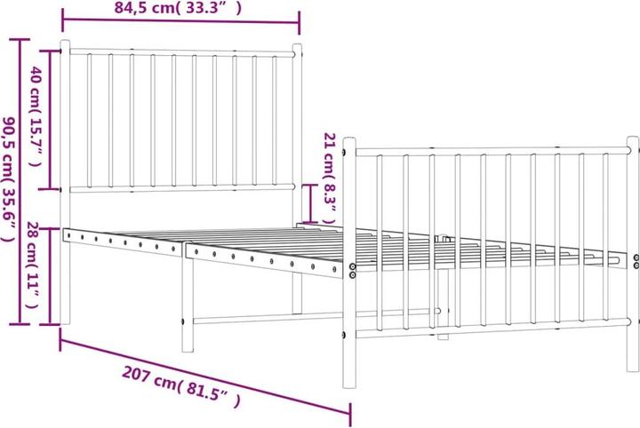 Image du produit VidaXL Ruddie (80 x 200 cm)