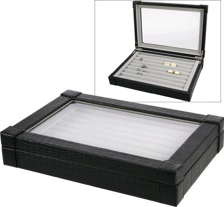 Image du produit Safe Coffret à bijoux Göteborg pour bagues et boutons de manchette