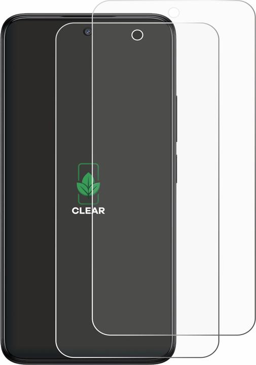 Actual product image ScreenLeaf Screen Protector sustainable Screen Protection, clear, anti-scratch (2 Piece, Xiaomi Redmi K60E 5G)