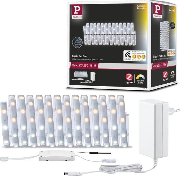 Produktbild Paulmann MaxLED 250 Stripe Set (Weiss, 500 cm, Indoor)