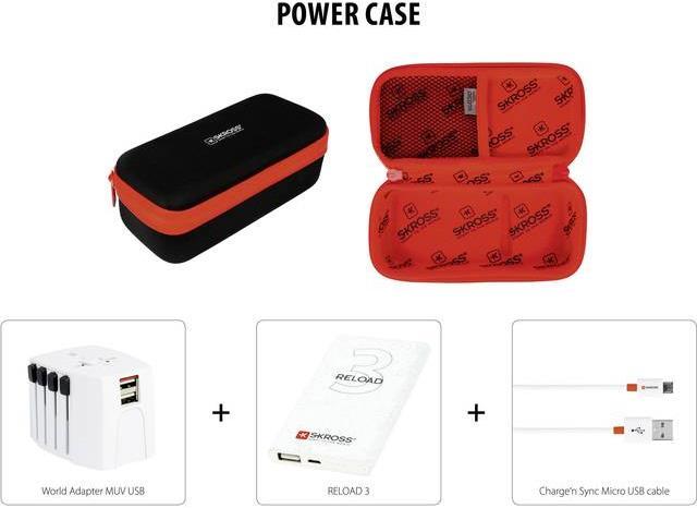 Actual product image Skross power case