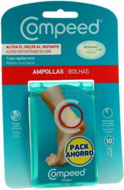 Actual product image Compeed Blister plaster medium 10 pieces (10 x)