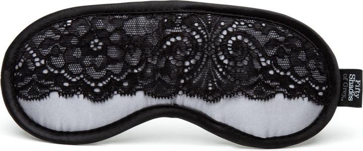 Produktbild Fifty Shades of Grey Play Nice Satin & Lace Blindfold - Black