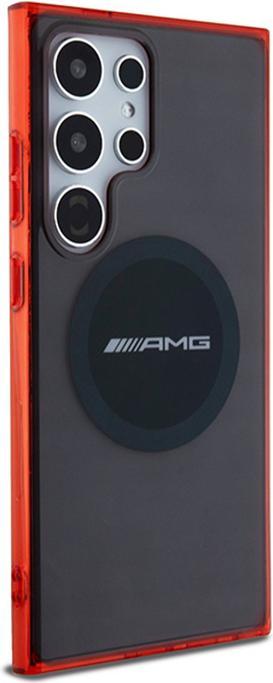 Immagine prodotto Mercedes AMG AMHMS24L23HBCK S24 Ultra S928 czarny/nero custodia rigida MagSafe trasparente bicolore (Samsung Galaxy S24 Ultra)