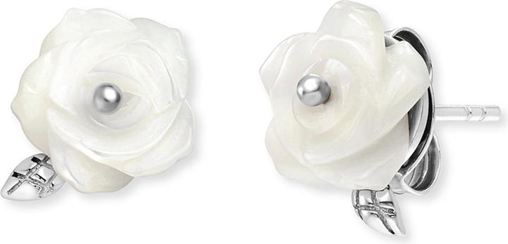 Produktbild Engelsrufer Ohrstecker Rose (Farbstein, 925er Silber)