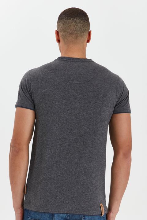 Immagine prodotto Indicode Tony T-Shirt A Maniche Corte Maglietta Da Uomo Con Collo Grandad (XXL)
