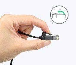 Actual product image Ugreen Cat6A UTP 10-Gbit Slim Ethernet RJ45 Pure Copper (UTP, CAT6a, 10 m)