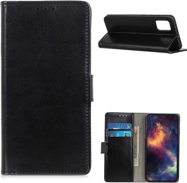 Actual product image MU Classic Crazy Horse Leather Bookcover Series (OnePlus 9)