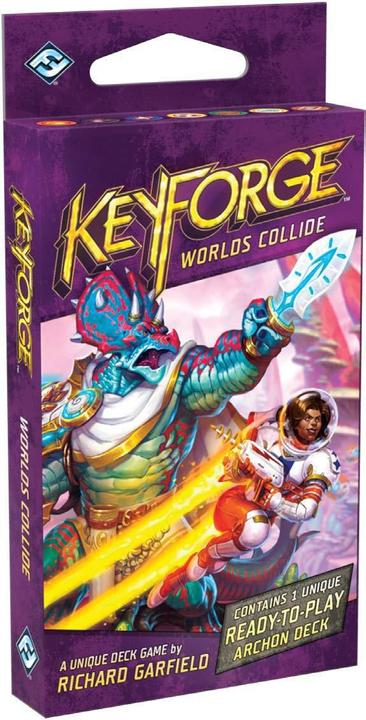 Immagine prodotto FFG Gioco di carte Keyforge: mazzo Colliding Worlds (Tedesco)