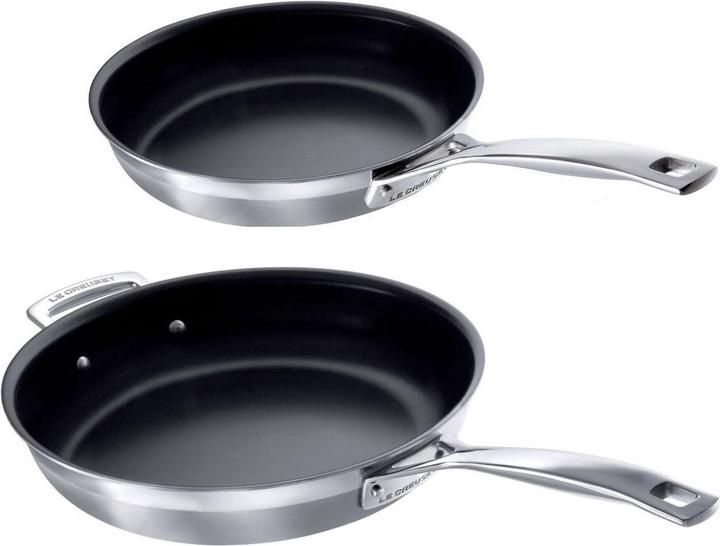 Produktbild Le Creuset Pfannenset (28 cm, Pfannenset + Topfset, Edelstahl)