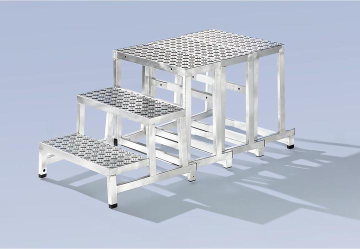 Produktbild Guenzburger Arbeitspodest modular Erweiterungsmodul 1 2. Stufe (33 cm)