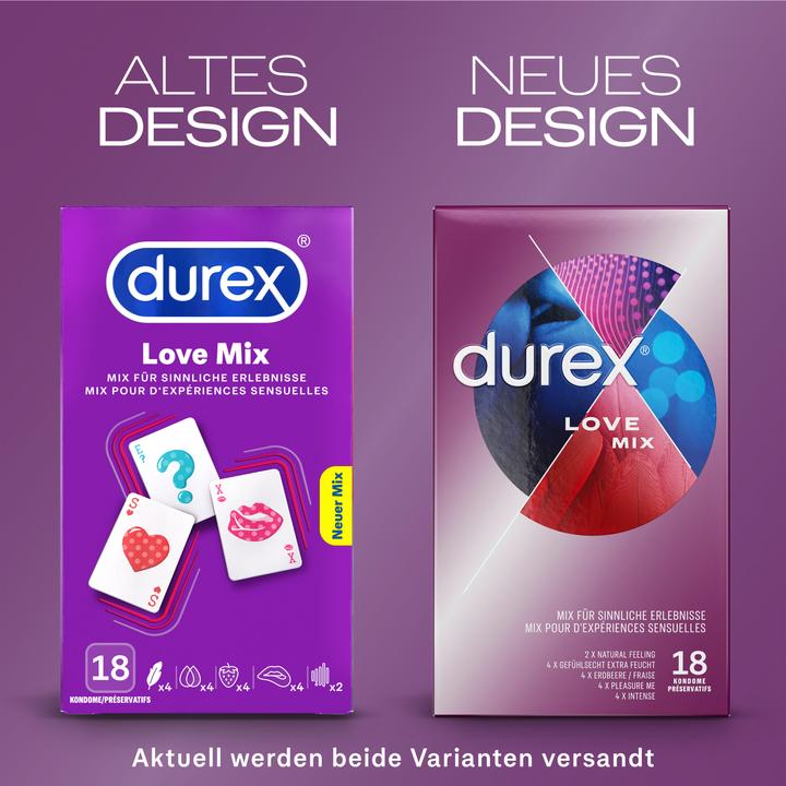 Immagine prodotto Durex Love Mix (18 pz.)