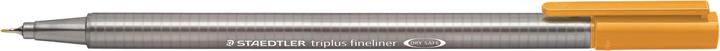 Actual product image Staedtler 334 Fineliner triplus gold ochre (Ochre, 1 x)