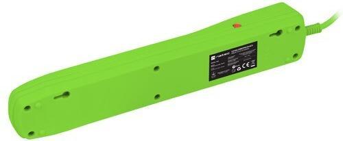 Actual product image Genesis NATEC Bercy 400 1.5m surge protector 5x French sockets green (5 x, CEE 7/3, 1.50 m)