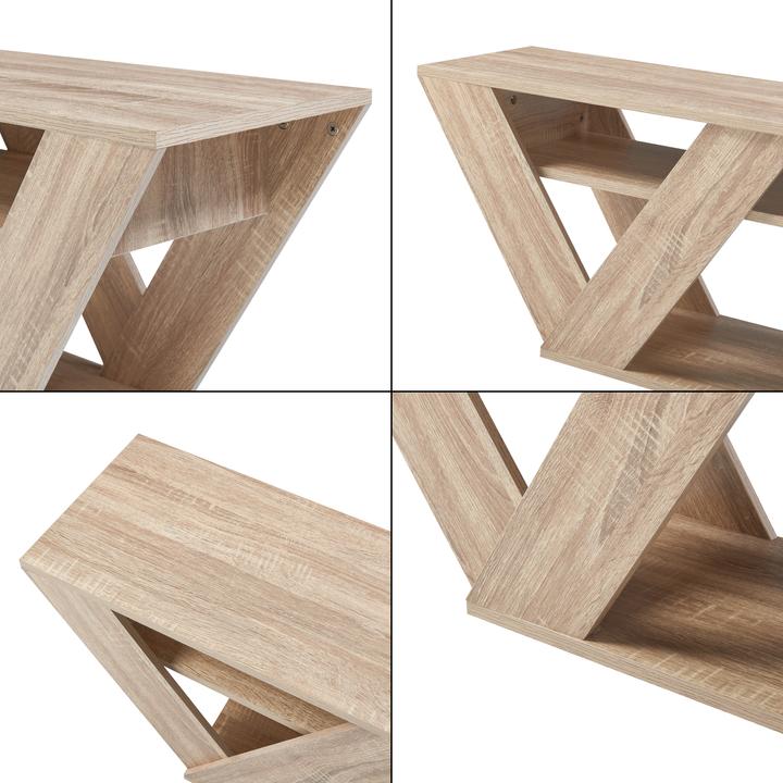 Produktbild En.Casa Fernsehtisch Nome 110x30x40cm Eicheoptik (110 x 30 x 40 cm)