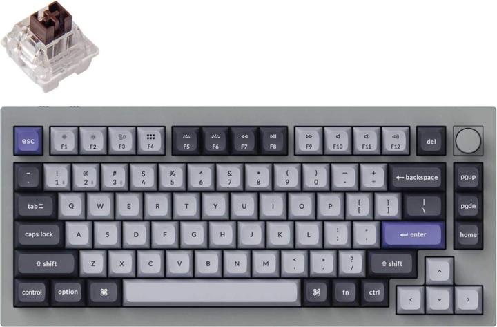 Image du produit Keychron Q1 Pro (US, Sans fil, Filaire)