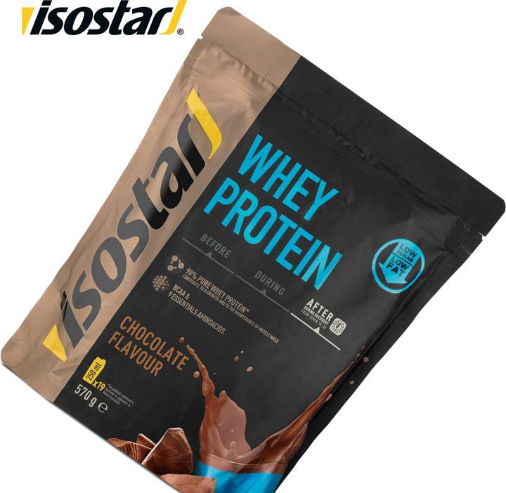 Produktbild Isostar Pulver Whey (Schokolade, 1 Stk., 570 g)