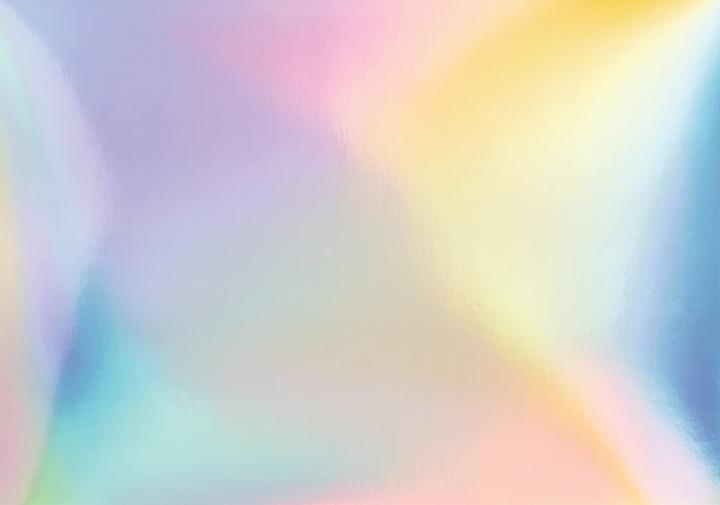 Image du produit Folia Papier à motifs papier préféré Rainbow irisé (120 g/m², 1 x)