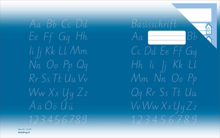 Produktbild NoName Schulheft Basisschrift mit Zeichenfeld (E5, Harter Einband)