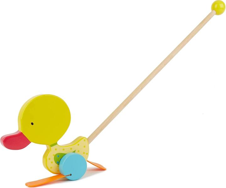 Image du produit Bieco Jouet à pousser Canard à dandiner, jaune