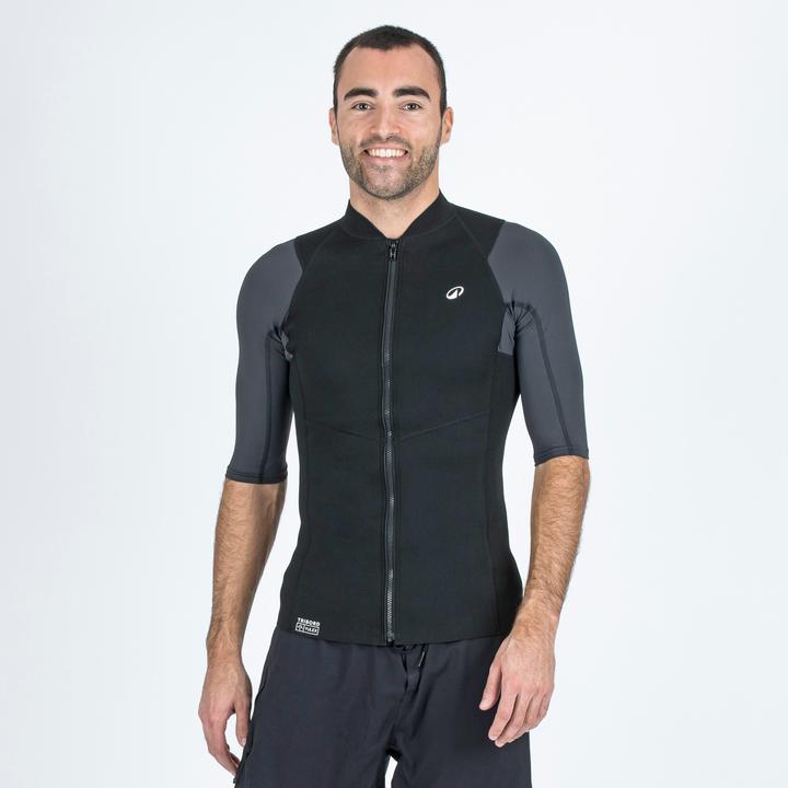 Image du produit Subea YULEX100 Homme Protection UV 1,5 mm manches courtes - noir (1 mm, S)