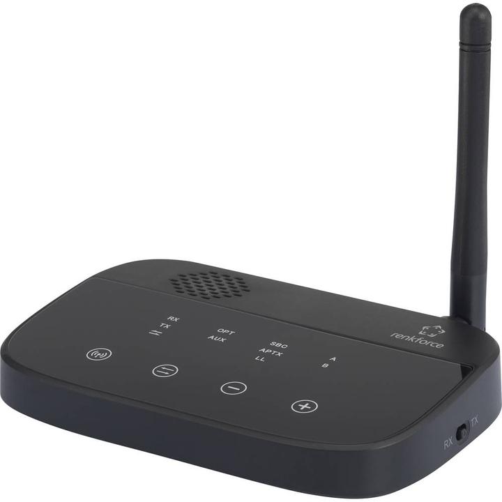 Actual product image Renkforce High Performance Bluetooth Music Transmitter/Receiver 100m (Transmitter & Receiver)