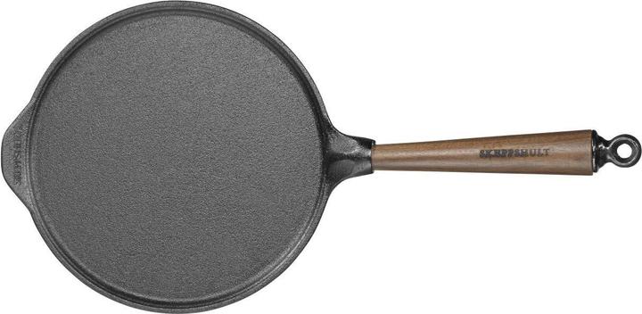 Actual product image Skeppshult Cast Iron Crêpes Pan 23 cm (23.30 cm, Crêpe pan, Cast iron)
