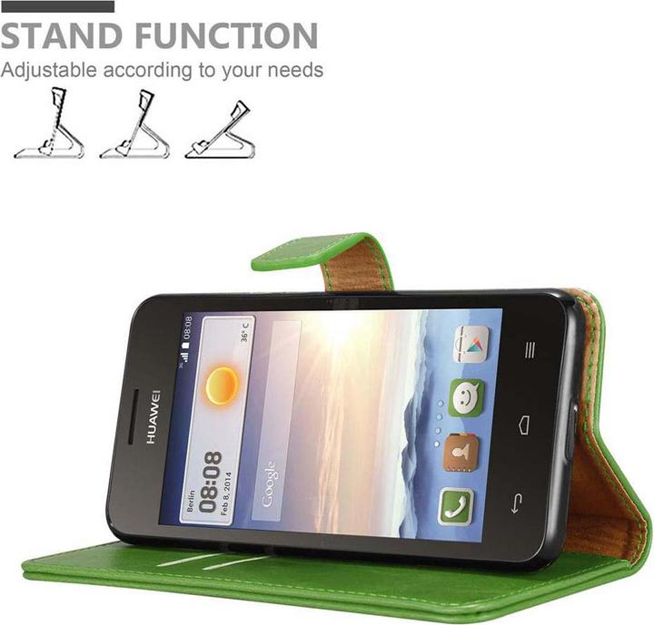 Actual product image Cadorabo Book Luxury Cover (Huawei Ascend Y330, Huawei Ascend Y360)