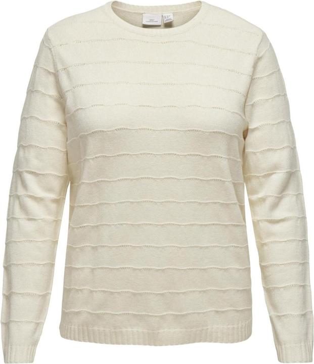 Only Curvy Strukturstrick Strickpullover