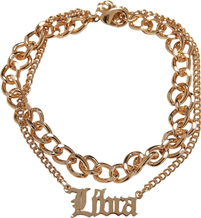 Produktbild Urban Classics Zodiac Golden Anklet (80% Eisen, 20% rostfreier Stahl)