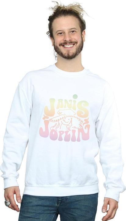 Image du produit Janis Joplin - Sweat PASTEL LOGO - Homme (S)