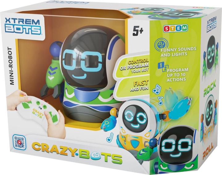 Image du produit Xtrem Bots Robot Crazy Bots Roll IR