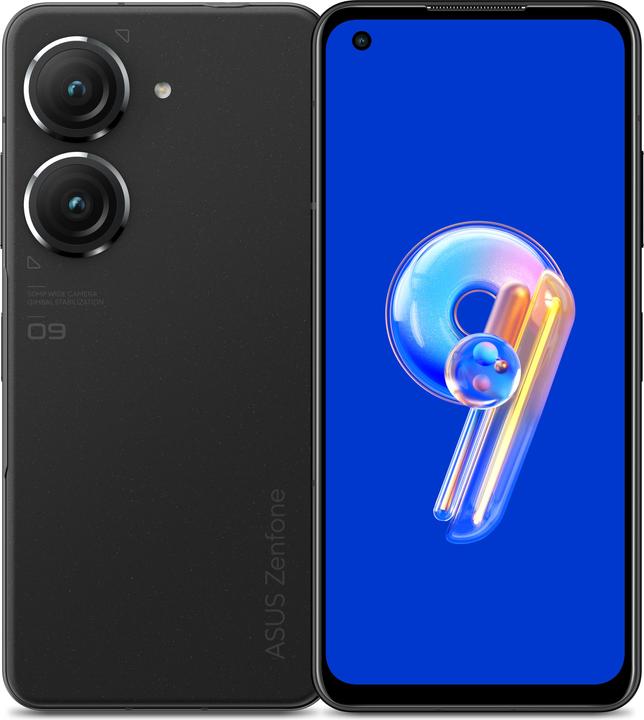 ASUS Zenfone 9 (128 GB, Midnight Black, 5.92", Dual SIM, 50 Mpx, 5G)