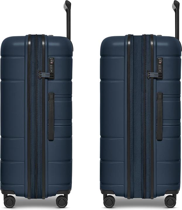 Produktbild Redolz Essentials 11 4 Rollen Trolley 76 cm mit Dehnfalte (115 l, XL (ab 115l))