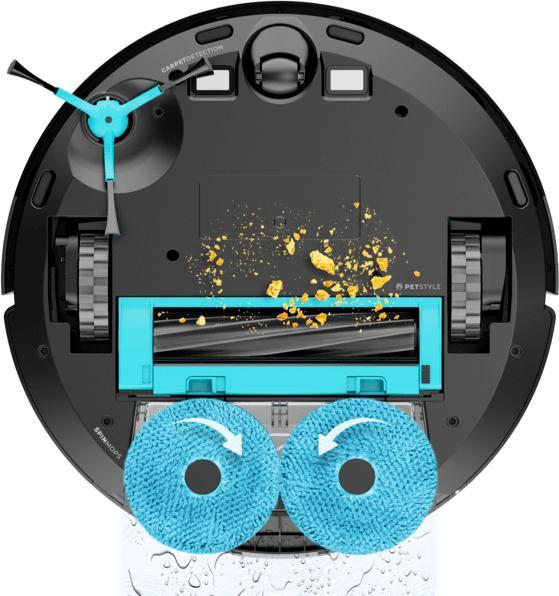 Actual product image Cecotec Conga 10090 AI Spin Revolution Ultra Power Home Lifestyle (Robot vacuum)